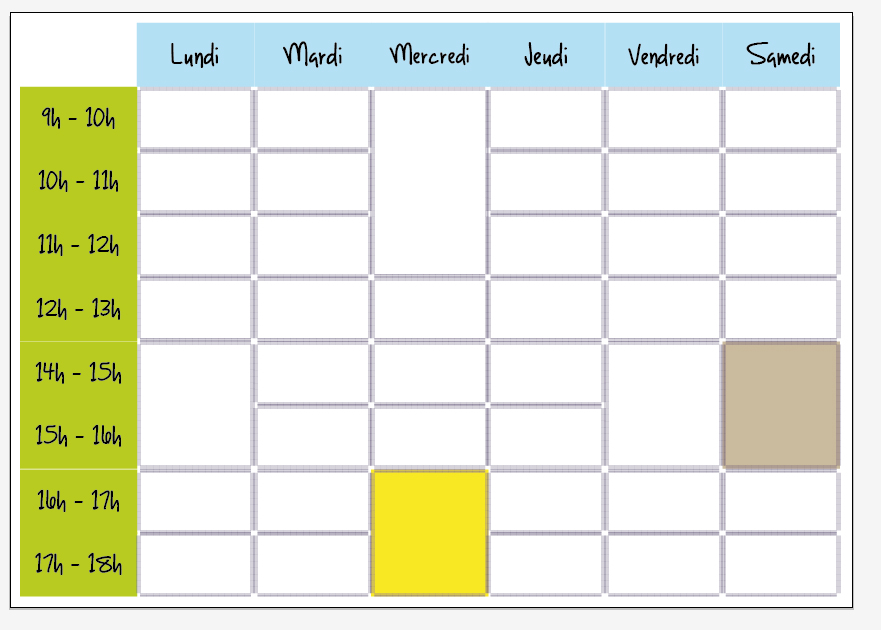 Réaliser Un Planning Find The Tutorial Which You Need ...